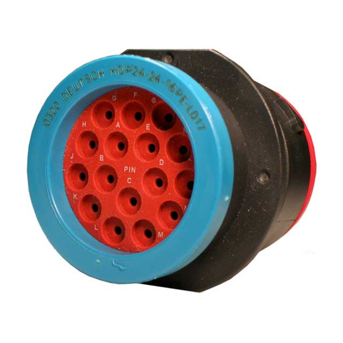 Conector Circular Fêmea 24-16PE-L017 - Loja da Conexão Elétrica
