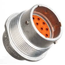 Conector Circular Metálico Macho 18-14PN - Loja da Conexão Elétrica