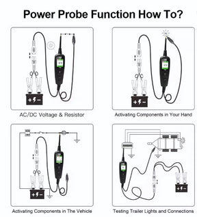 Osciloscópio Digital Portátil 200Msps – Tela 2.8” TFT, 40MHz, Bateria Recarregável