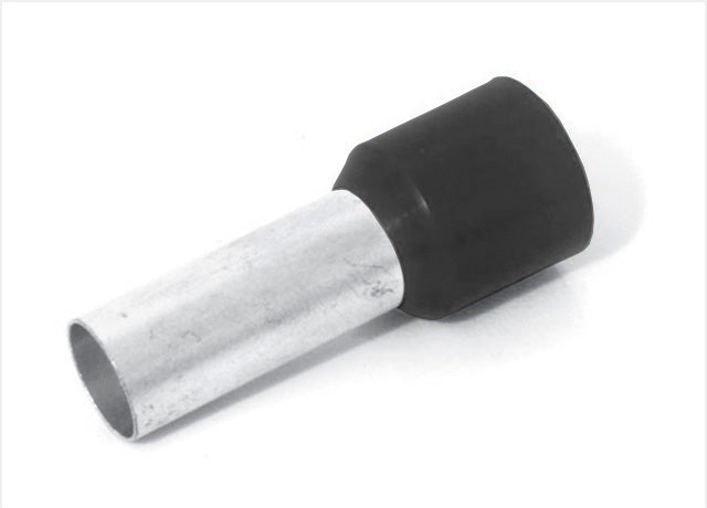 Terminal Tubular 1,5MM2 18N Preto - CT3607-XL - Loja da Conexão Elétrica