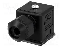 Conector Eletroválvula Solenoide quadrado TIPO A 1212010002 - Loja da Conexão Elétrica