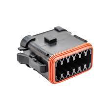Promoção Conector 12 Vias - AT06-12SA-MMBLK - Loja da Conexão Elétrica