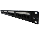 WT-2029A-110 - Patch Panel, Cat.5e, 24 Portas - Loja da Conexão Elétrica