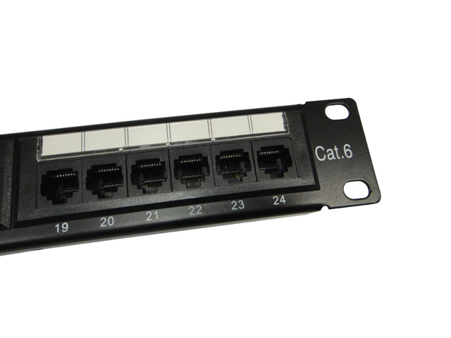 WT-2178C-110-24P - Patch Panel Cat.6 – 24 portas - Loja da Conexão Elétrica