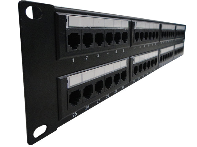 WT-2029A-110-48P - Patch Panel Reto 48P Cat.5e - Loja da Conexão Elétrica